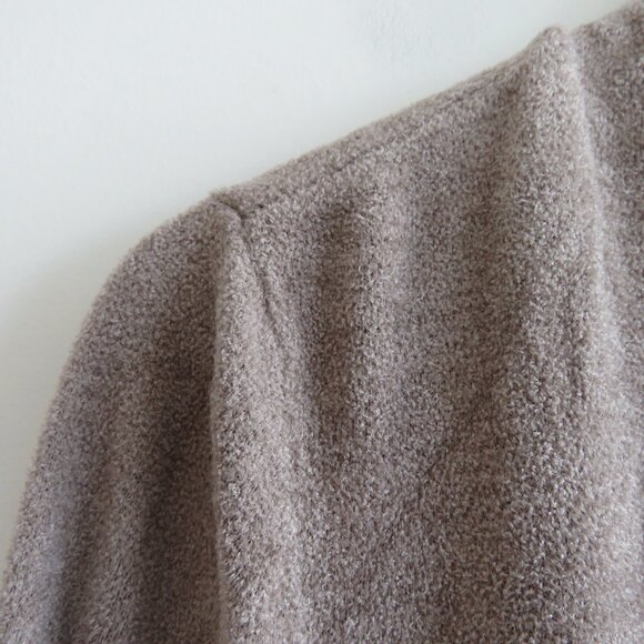 BAREFOOT DREAMS CozyChic Ultra Lite Knit Duster Cardigan in Neutral Tan - Size S - Picture 6 of 15
